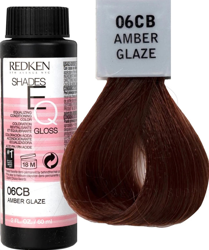 Redken Shades EQ Demi-Permanent Color Gloss image of 06cb amber glaze