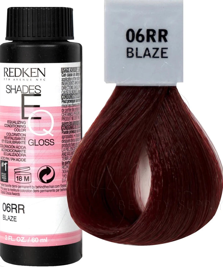 Redken Shades EQ Demi-Permanent Color Gloss image of 06rr blaze