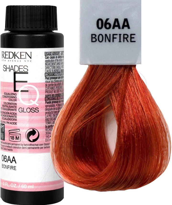 Redken Shades EQ Demi-Permanent Color Gloss image of 06aa bonfire