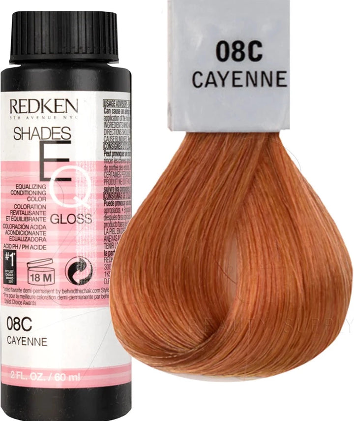 Redken Shades EQ Demi-Permanent Color Gloss image of 08c cayenne