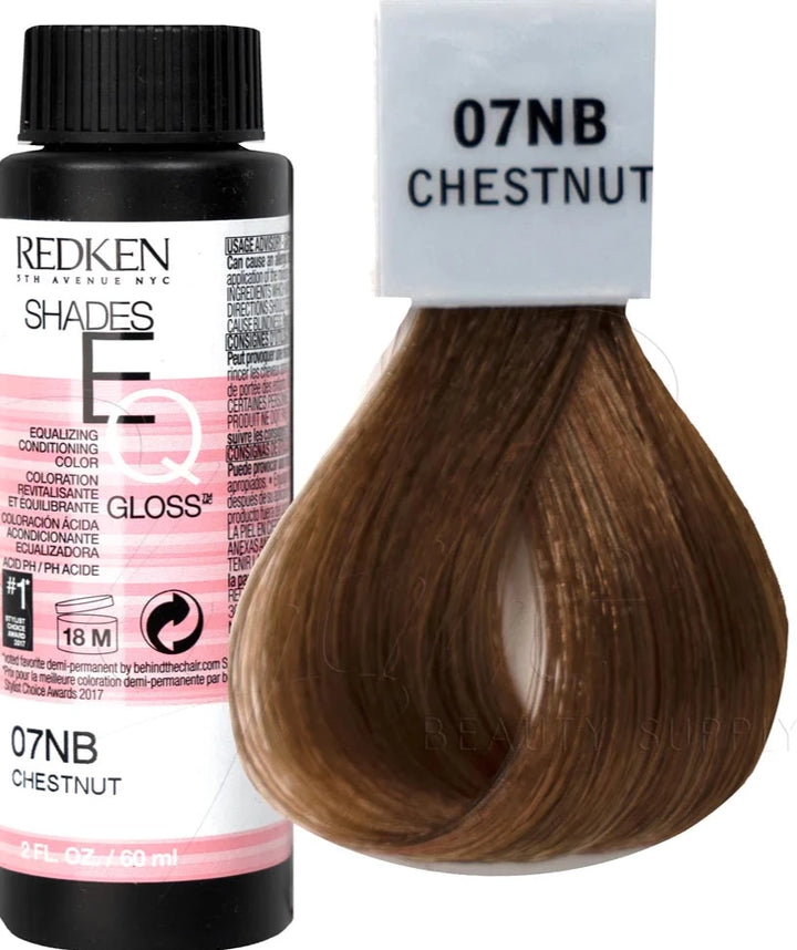 Redken Shades EQ Demi-Permanent Color Gloss image of 07nb chestnut