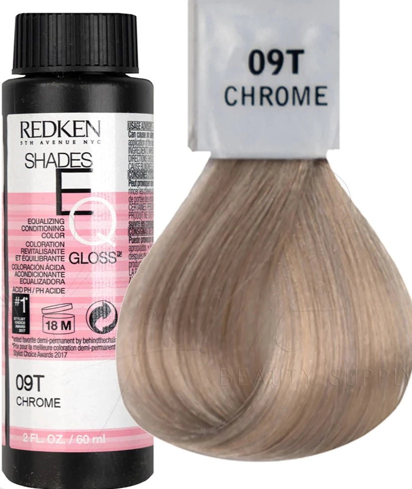 Redken Shades EQ Demi-Permanent Color Gloss image of 09t chrome