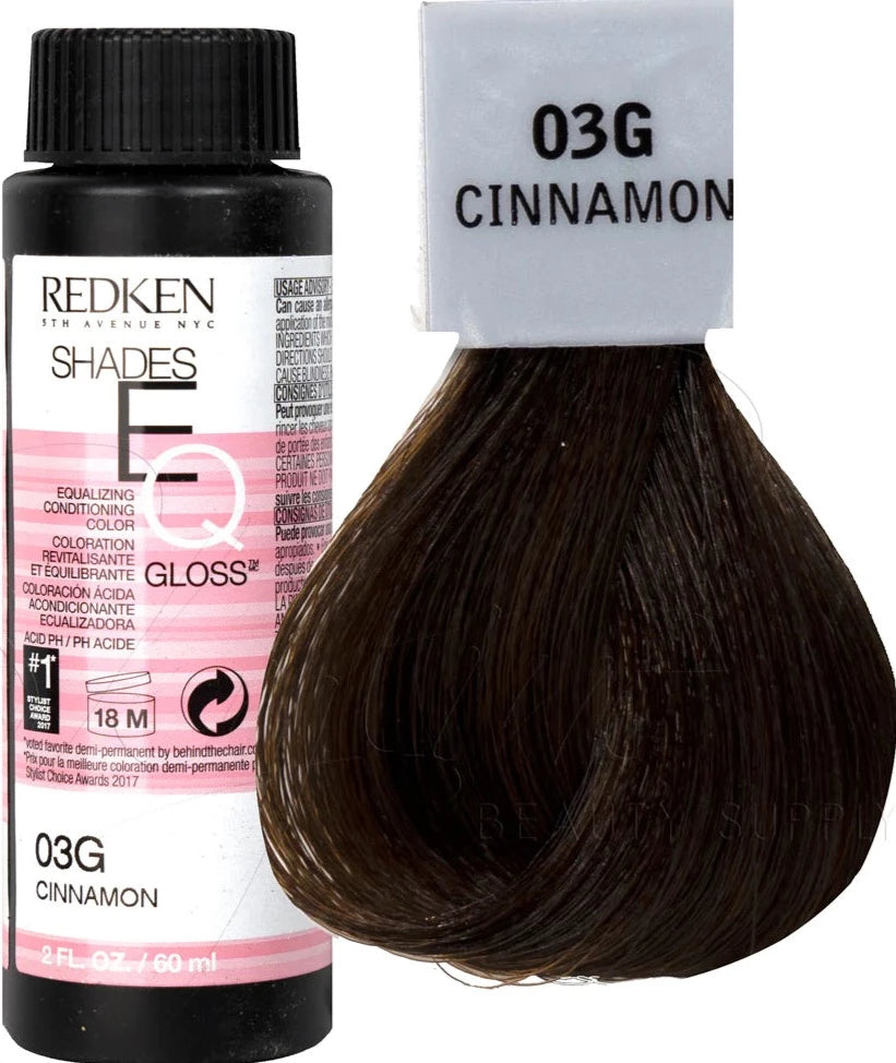 Redken Shades EQ Demi-Permanent Color Gloss image of 03g cinnamon 