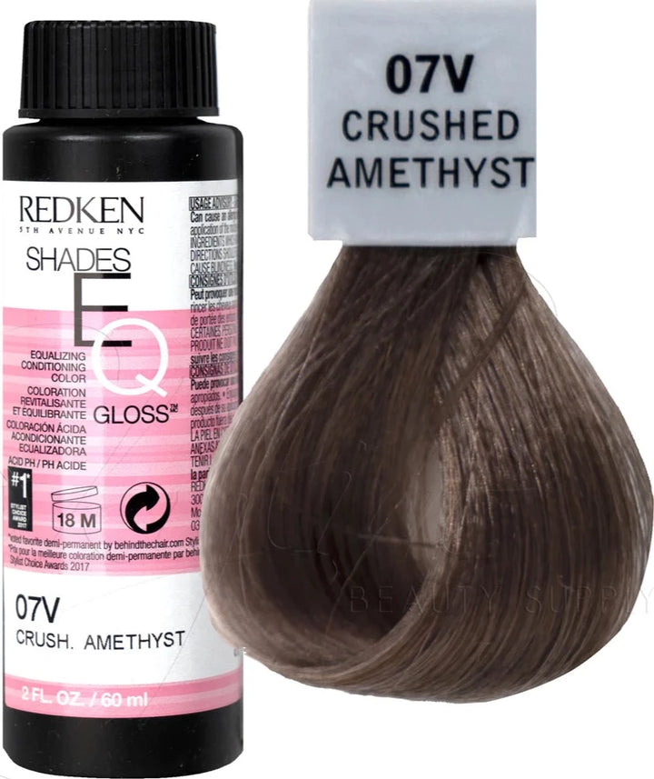 Redken Shades EQ Demi-Permanent Color Gloss image of 07v crushed amethyst