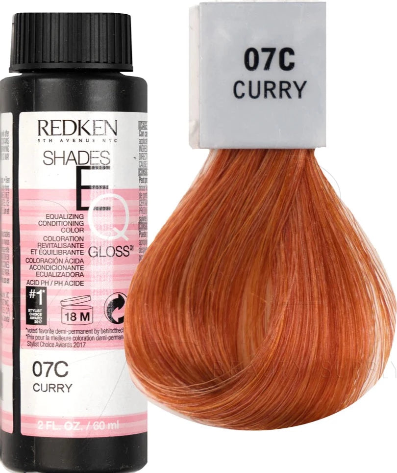 Redken Shades EQ Demi-Permanent Color Gloss image of 07c curry