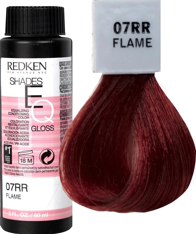 Redken Shades EQ Demi-Permanent Color Gloss image of 07rr flame