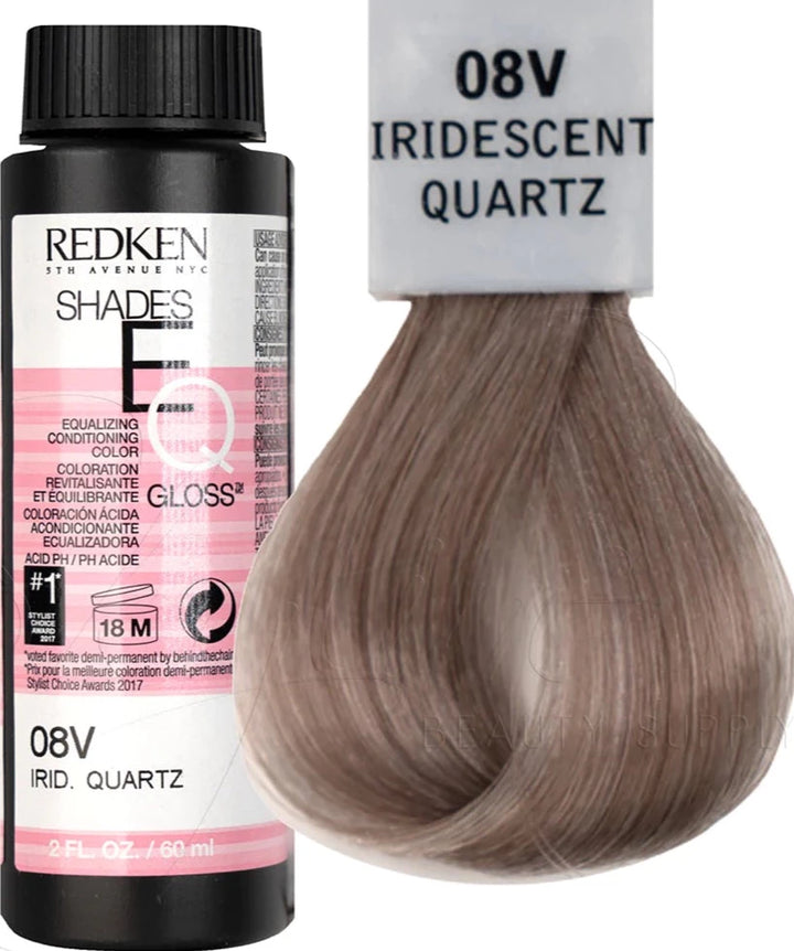 Redken Shades EQ Demi-Permanent Color Gloss image of 08v iridescent quartz