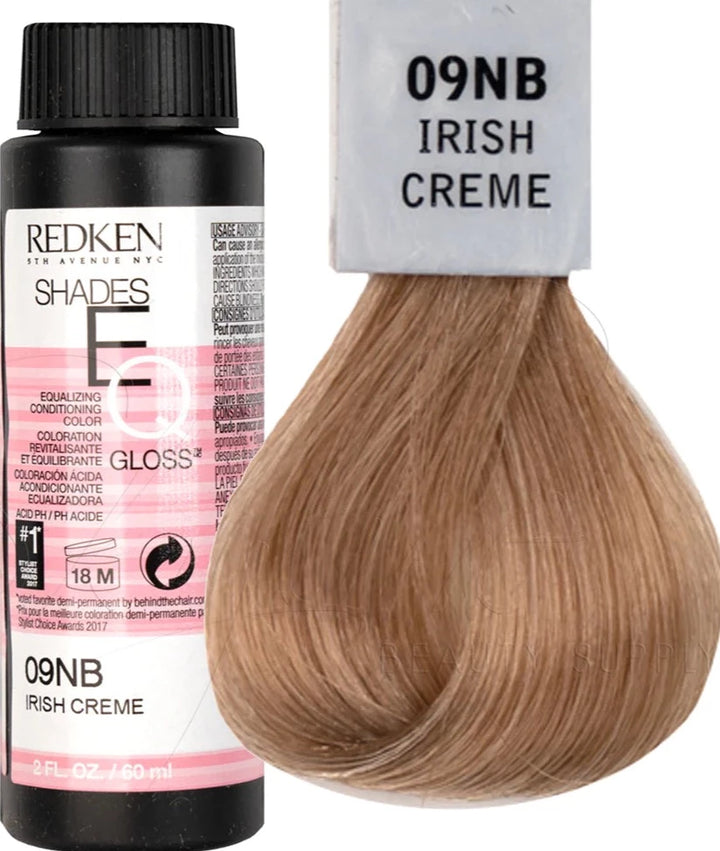 Redken Shades EQ Demi-Permanent Color Gloss image of 09nb Irish creme