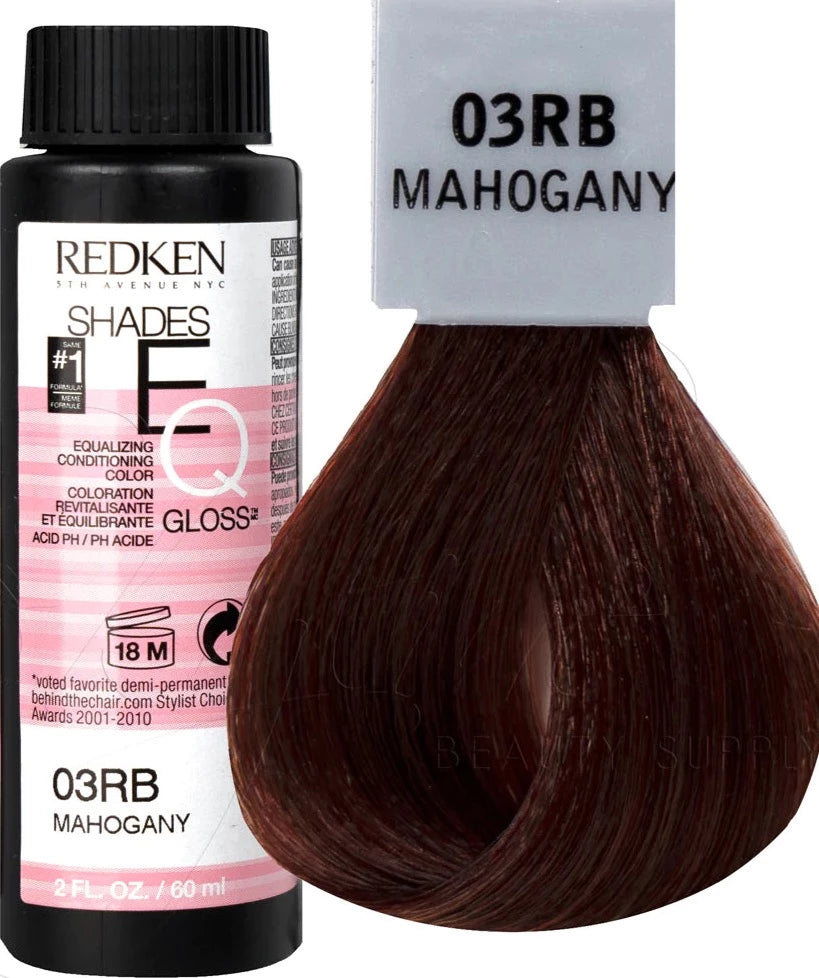 Redken Shades EQ Demi-Permanent Color Gloss image of 03rc mahogany
