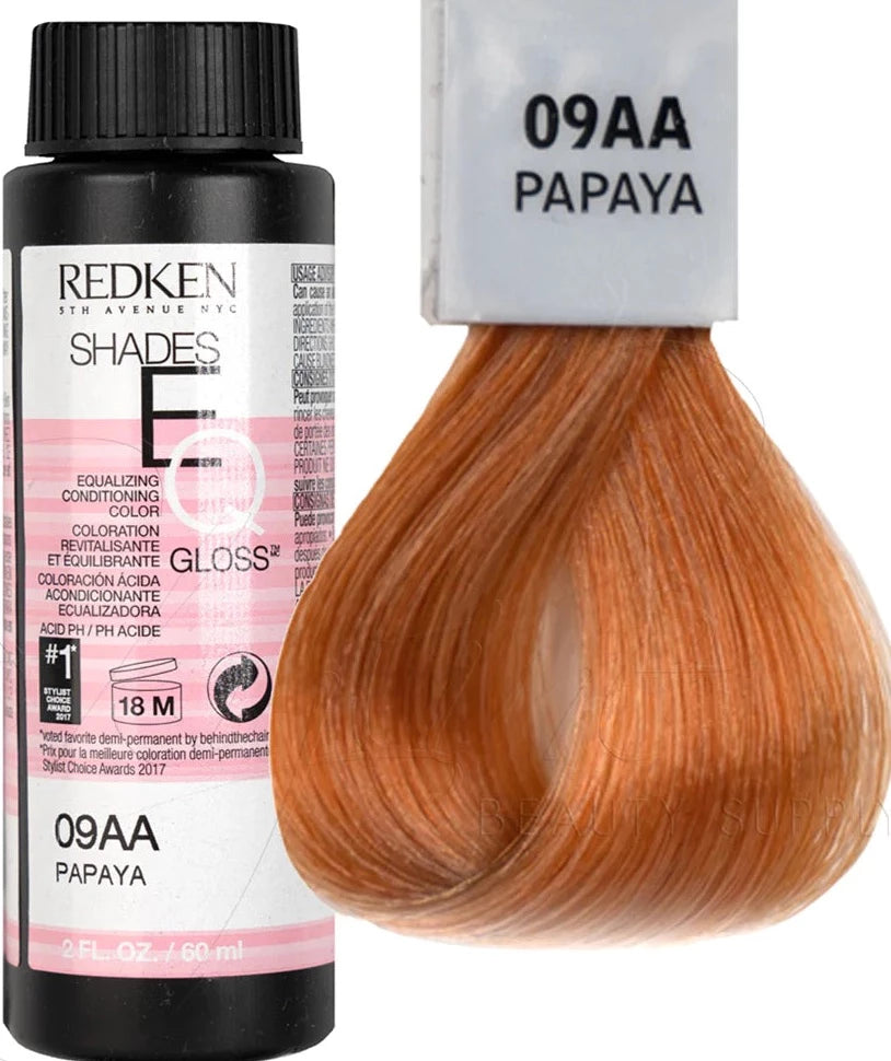 Redken Shades EQ Demi-Permanent Color Gloss image of 09aa papaya