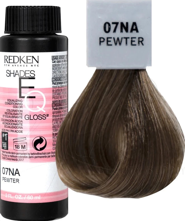 Redken Shades EQ Demi-Permanent Color Gloss image of 07na pewter