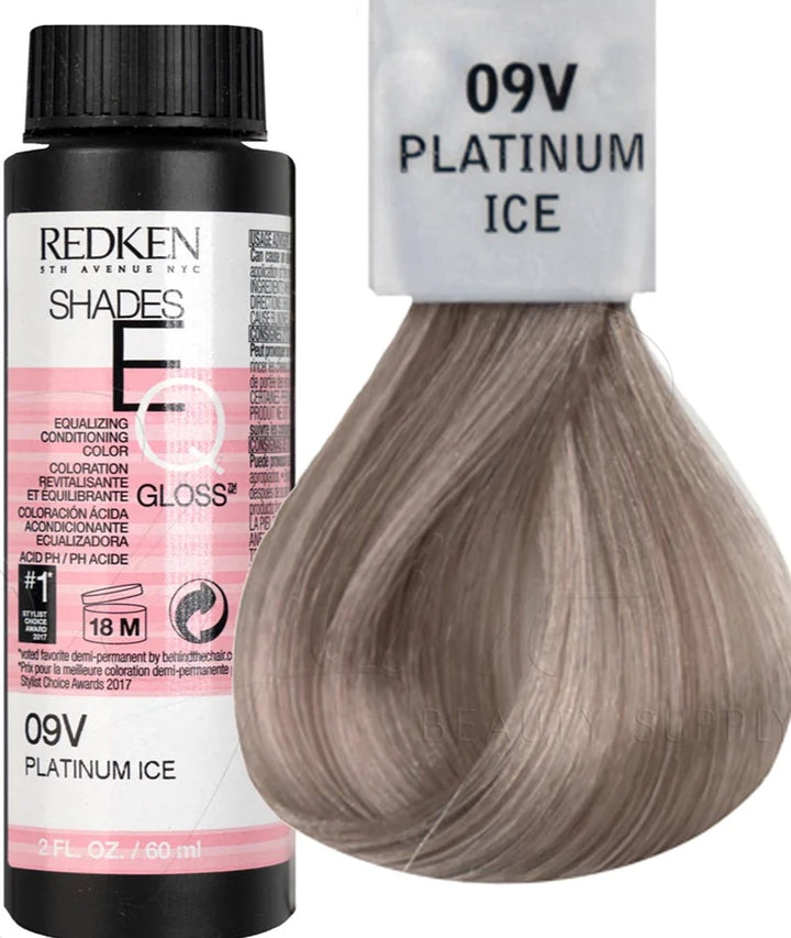 Redken Shades EQ Demi-Permanent Color Gloss image of 09v platinum ice