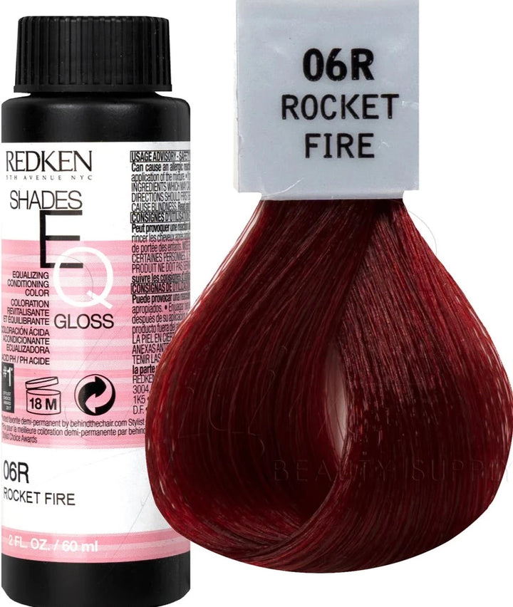 Redken Shades EQ Demi-Permanent Color Gloss image of 06r rocket fire