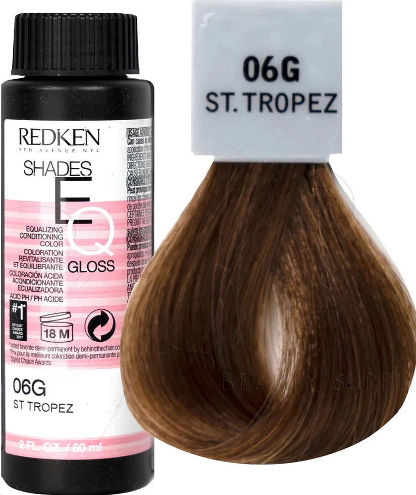 Redken Shades EQ Demi-Permanent Color Gloss image of 06g st. tropez