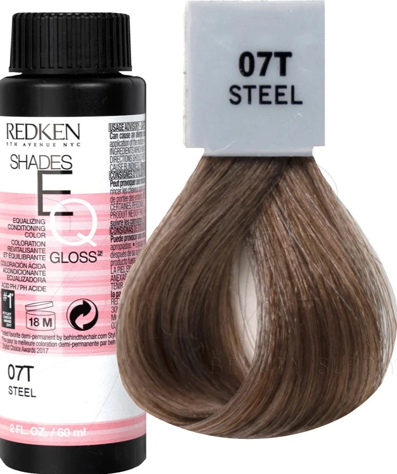 Redken Shades EQ Demi-Permanent Color Gloss image of 07t steel