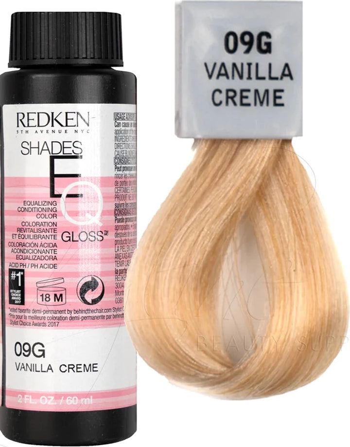 Redken Shades EQ Demi-Permanent Color Gloss image of 09g vanilla creme