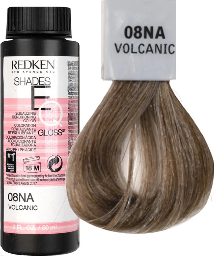 Redken Shades EQ Demi-Permanent Color Gloss 08na image of volcanic