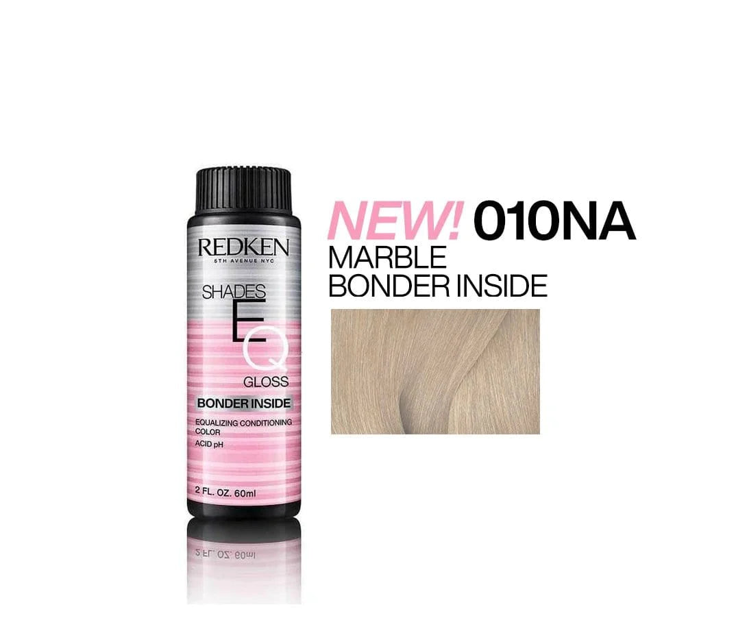 Redken Shades EQ Bonder Inside Demi-Permanent Color Gloss image of 010na marble