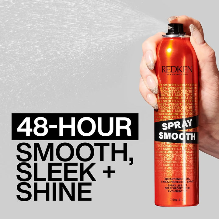 Redken Spray Smooth Anti-Frizz Spray product longevity 48 hours