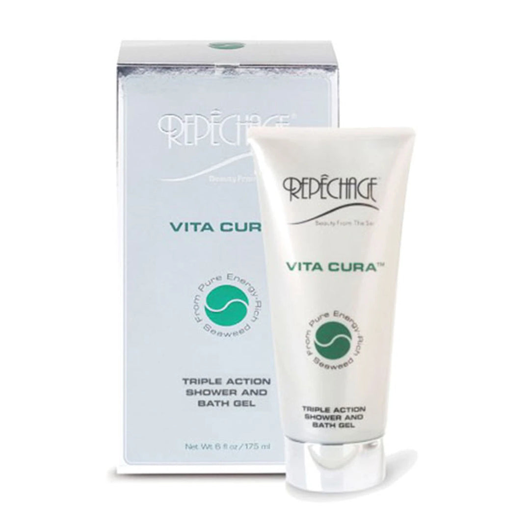 Repechage Vita Cura Triple Action Shower and Bath Gel 6 oz