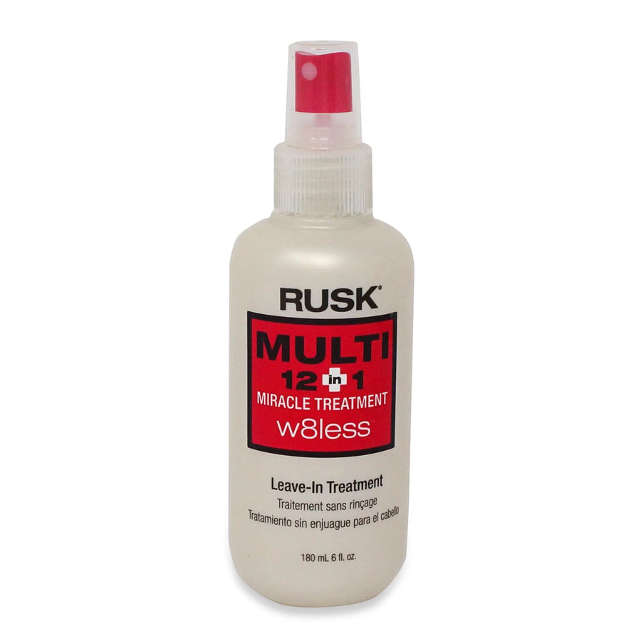 Rusk Multi 12 in 1 Miracle Leave-In Treatment W8less image of 6 oz bottle