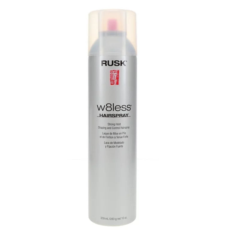 Rusk W8less Weightless Strong Hold Hairspray image of 10 oz bottle