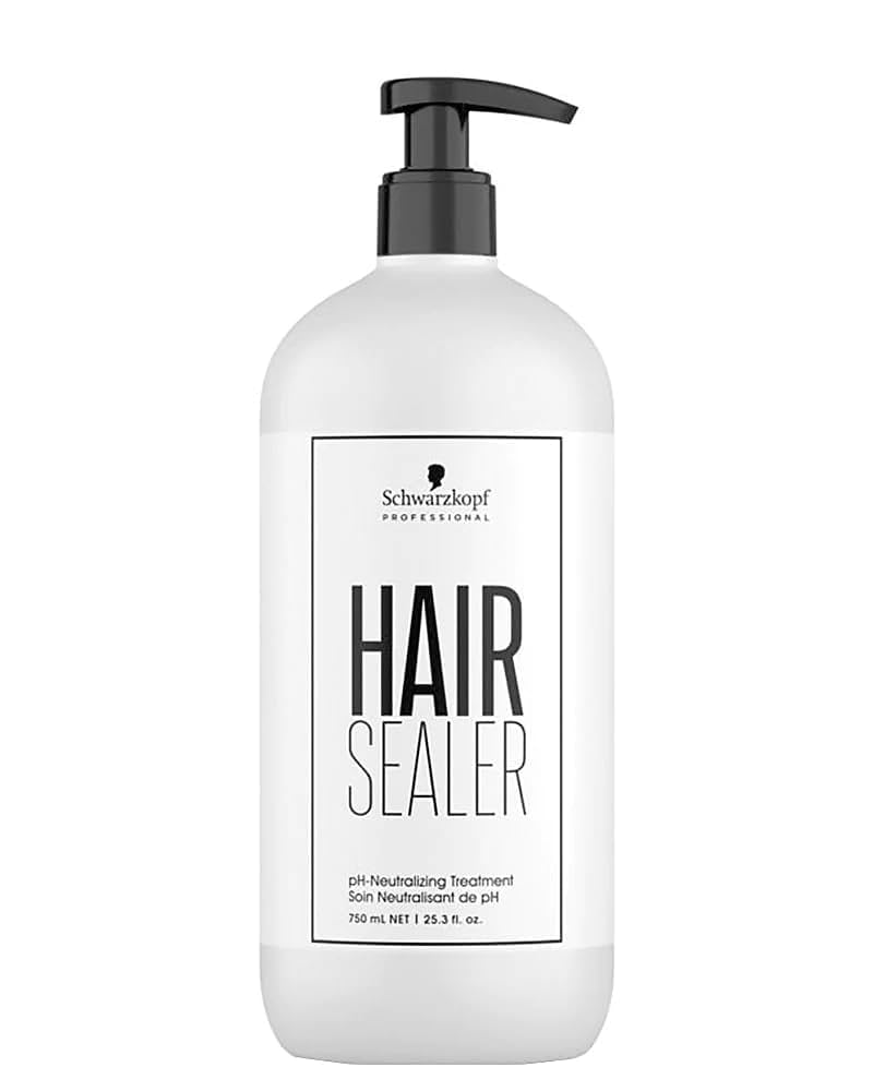 Schwarzkopf Hair Sealer bottle on a white background