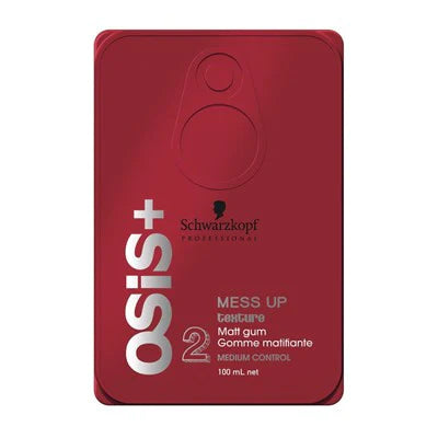 Schwarzkopf Professional OSIS Mess Up Texture Matte Gum image of 3.4 oz jar