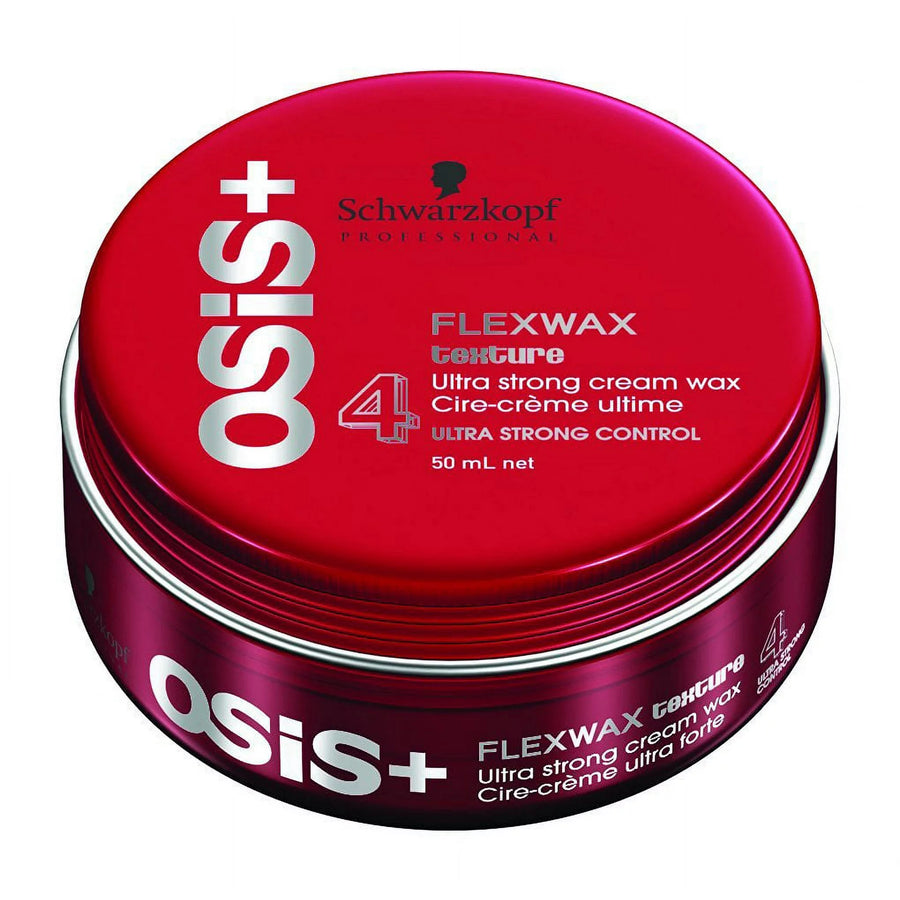 Schwarzkopf Professional OSIS Flexwax Texture Ultra Strong Cream Wax image of 1.7 oz jar