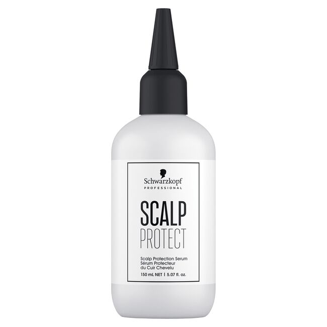 Schwarzkopf Scalp Protect serum bottle on a white background