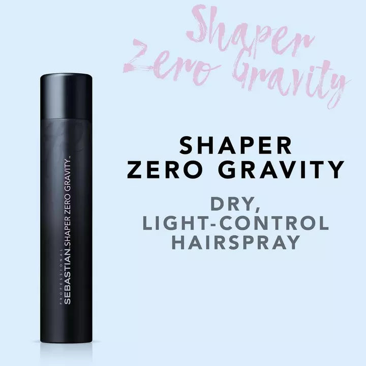 Sebastian Shaper Zero Gravity Hairspray image of product feautres