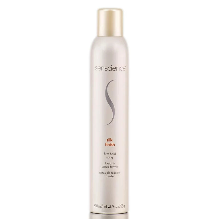 Senscience Silk Finish Firm Hold Hairspray 9 oz bottle