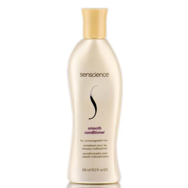 Senscience Smooth Conditioner unruly curly hair 10.2 oz bottle
