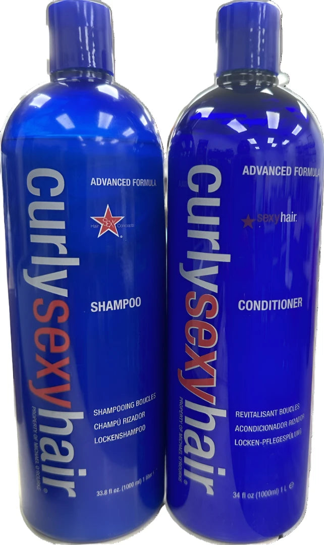 Sexy Hair Curly Sexy Hair Shampoo & Conditioner Duo Deal 33.8 oz