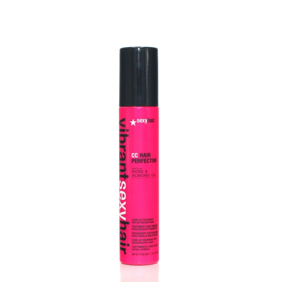 Sexy Hair Vibrant Sexy Hair CC Hair Perfector with Rose & Almond Oil image of 5.1 oz bottle