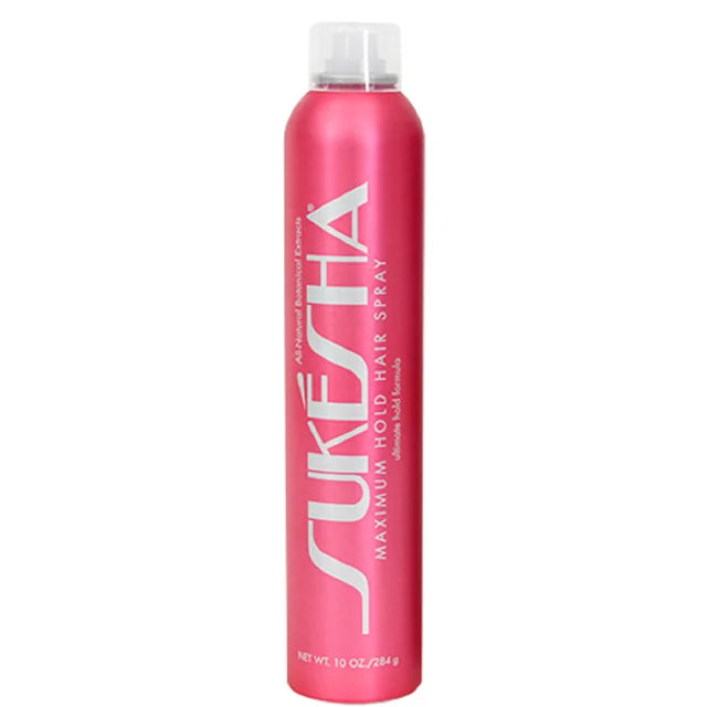 Sukesha Maximum Hold Hairspray image of 10 oz bottle