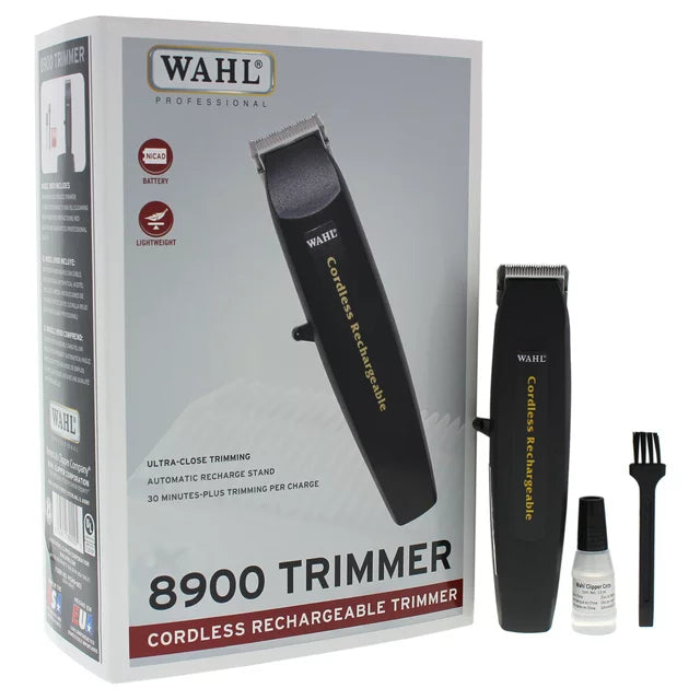 Wahl Professional 8900 Trimmer Image of Box and Clipper