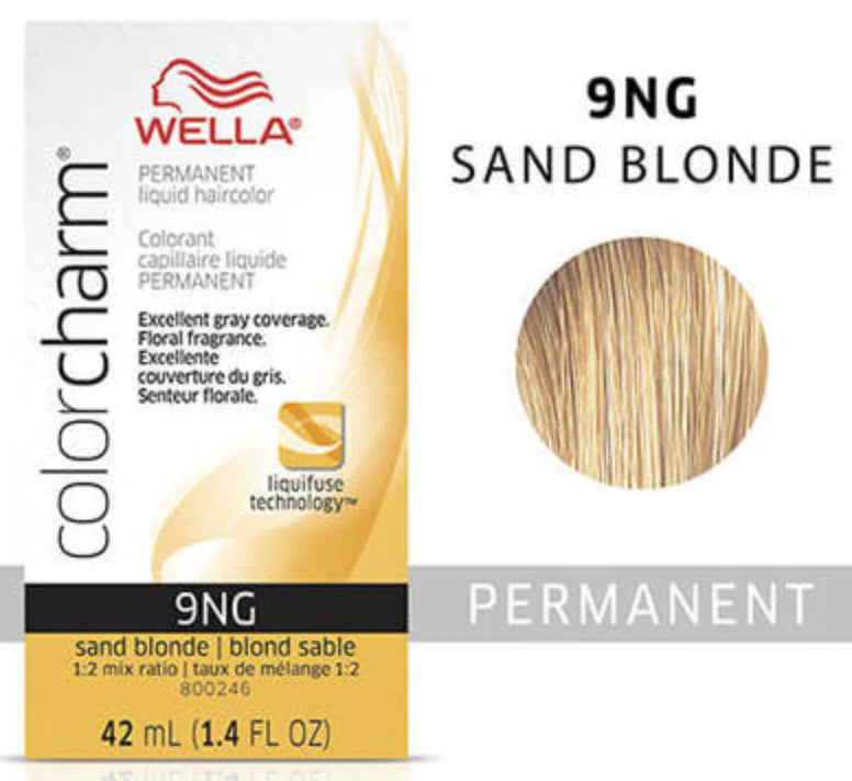 Wella Color Charm Permanent Liquid Haircolor 9ng sand blonde