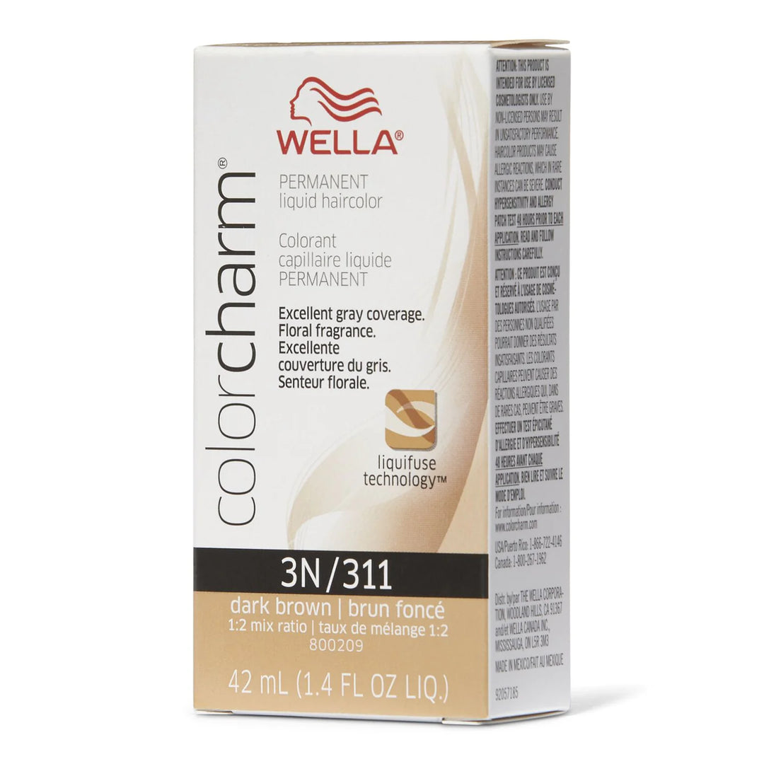 Wella Color Charm Permanent Liquid Haircolor 3n/311 dark brown