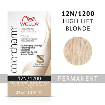 Wella Color Charm Permanent Liquid Haircolor 12n/1200 high lift blonde