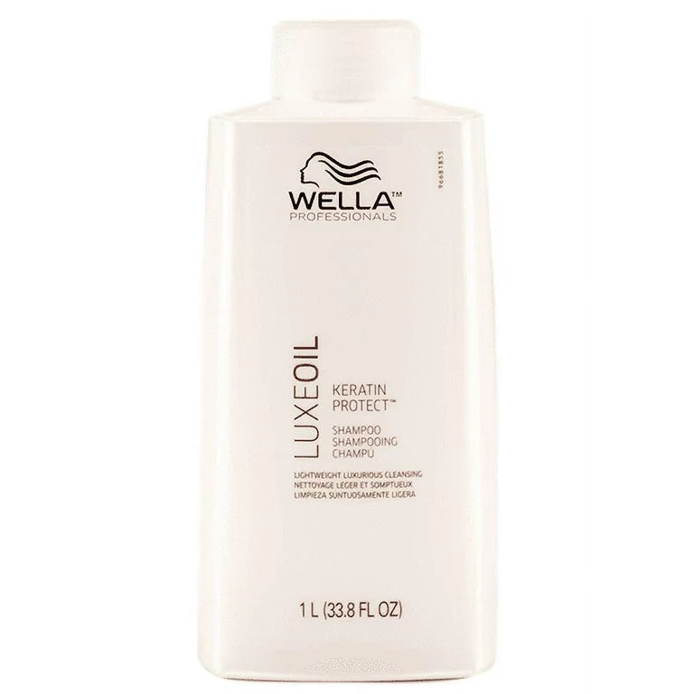 Wella Luxe Oil Keratin Protect Shampoo 33.8 oz bottle