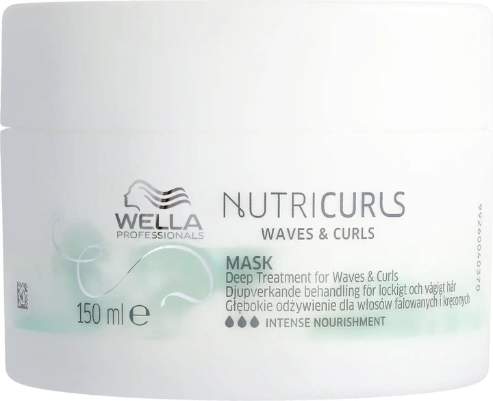 Wella Nutricurls Mask for Waves and Curls 5 oz jar