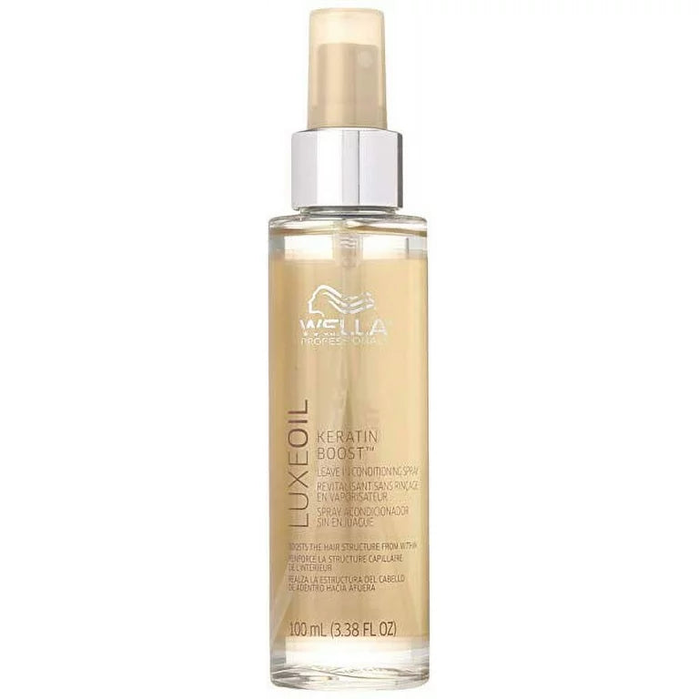 Wella Luxe Oil Keratin Boost Leave-In Conditioning Spray 3.38 oz bottle