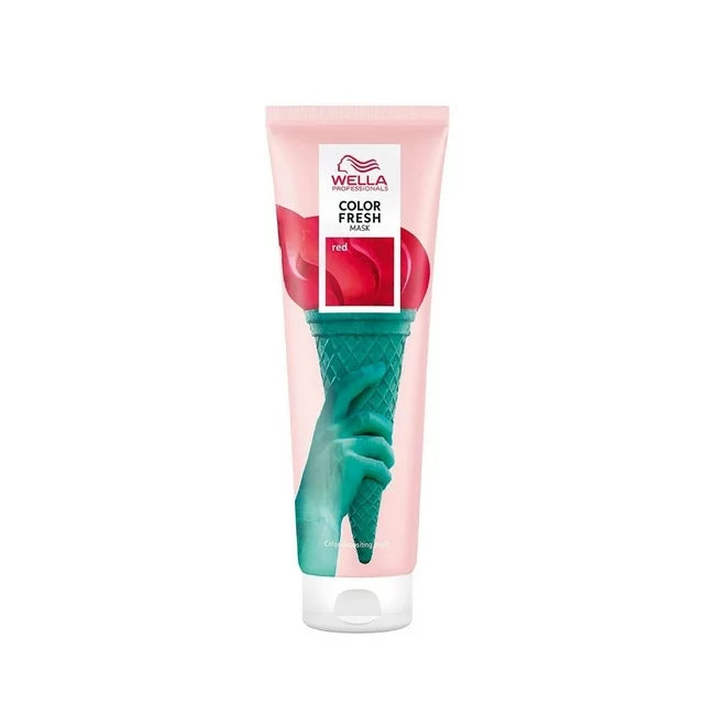 Wella Color Fresh Mask image of red 5.07 oz tube