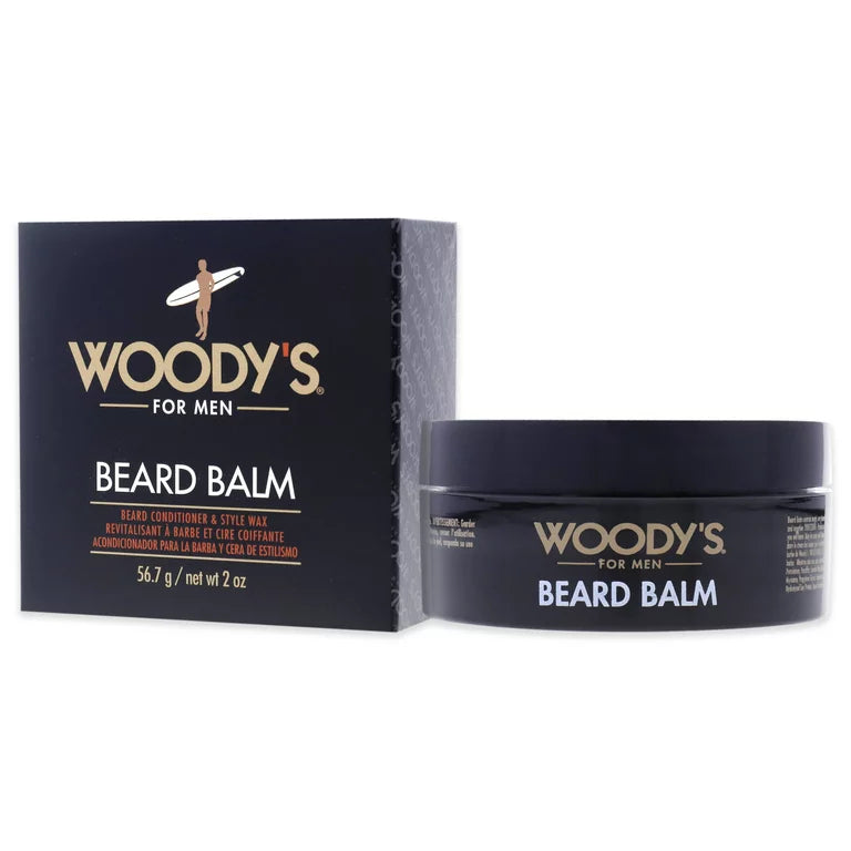 Woody's Beard Balm image of 2 oz jar